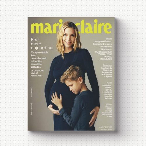 magazine Marie Claire Karine Mazuir